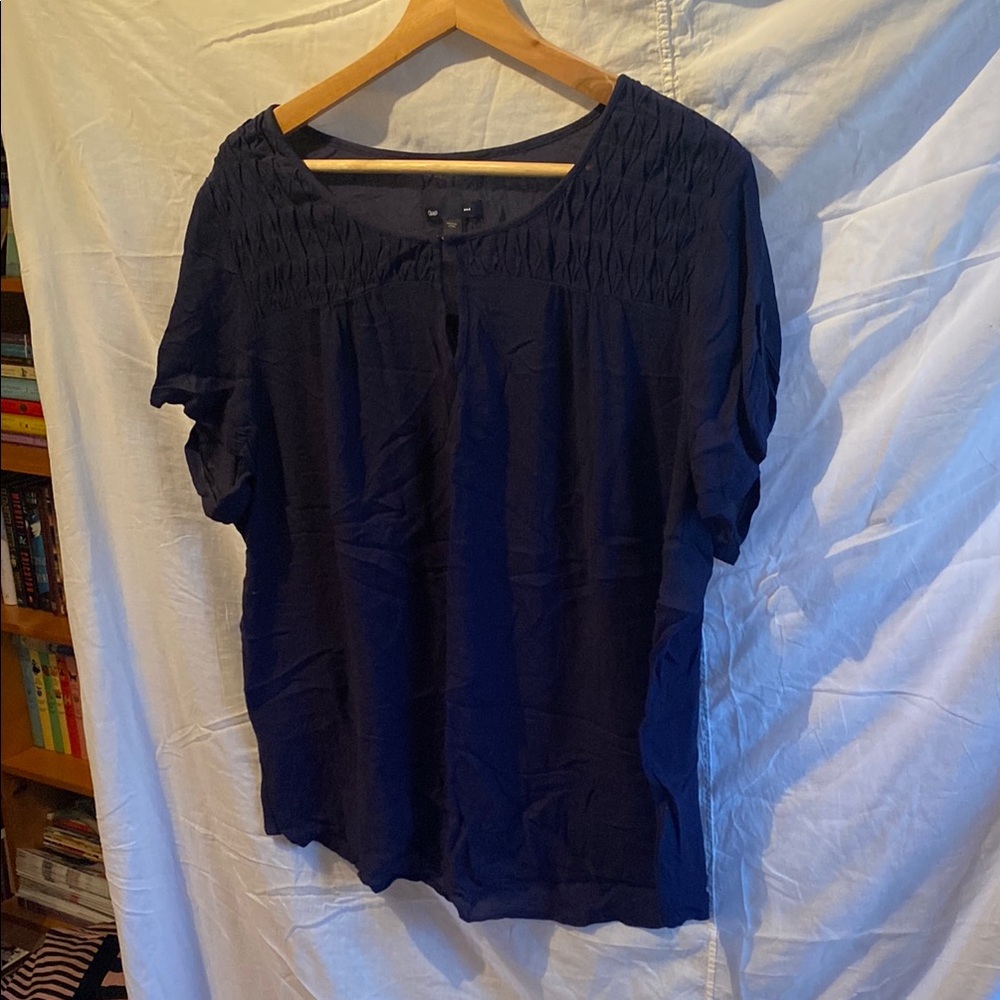 Navy Blue Women's Top - Gap